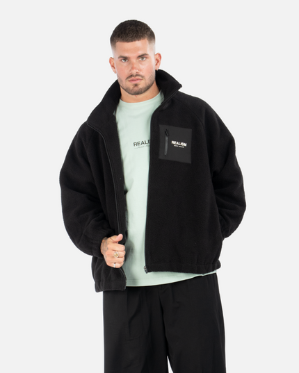 STRIDE SHERPA JACKET BLACK