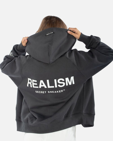 VISION ZIP HOODIE GRAPHITE