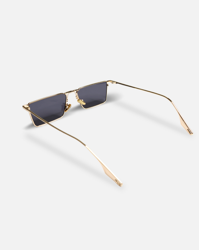 FLIGHT BLACK TINT GOLD SUNGLASSES