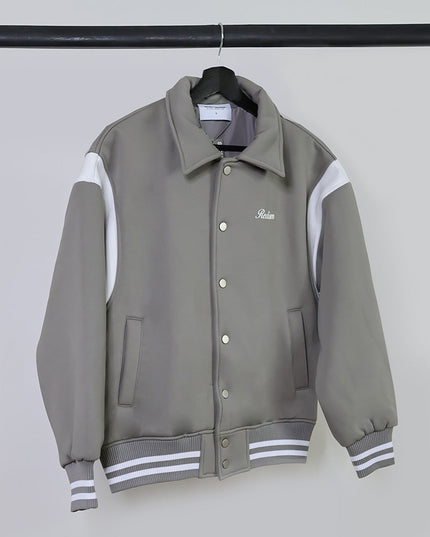 SAINT REAL BOMBER JACKET COOL GREY