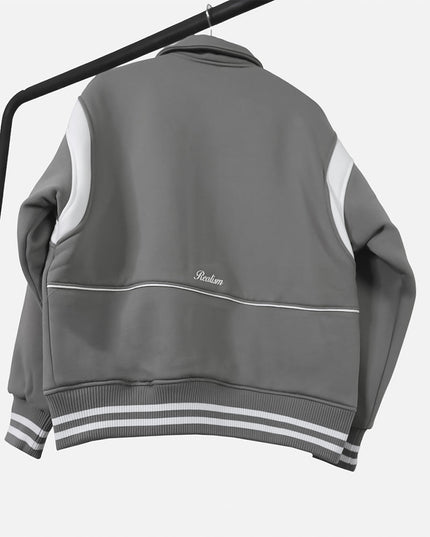 SAINT REAL BOMBER JACKET COOL GREY