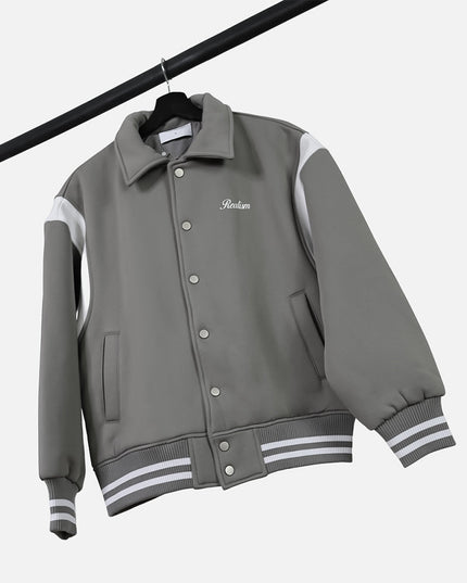 SAINT REAL BOMBER JACKET COOL GREY