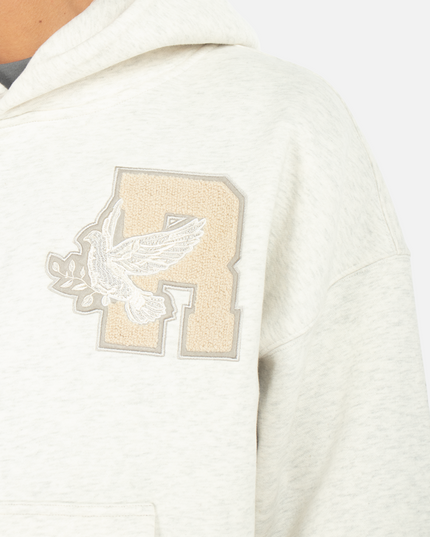 COLLEGE TEAM HOODIE OATMEAL