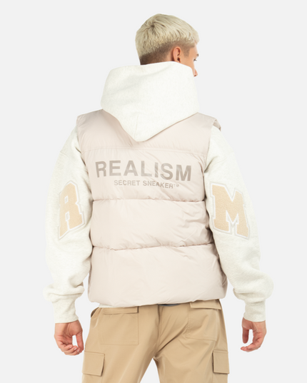 DALLAS PUFFER VEST CHAMPAGNE BEIGE