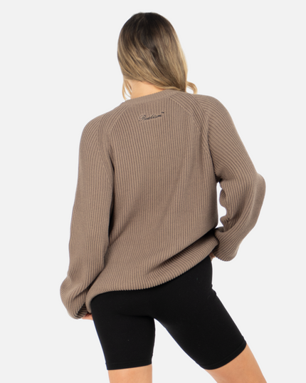 LAURELS KNIT SWEATER TAUPE