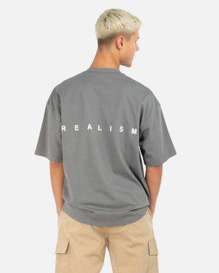 MERCY RELAXED TEE FADED GREY