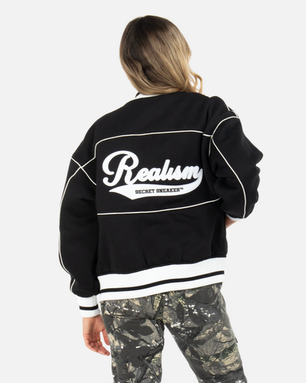 NEGAN BASEBALL JACKET BLACK