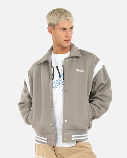 SAINT REAL BOMBER JACKET COOL GREY