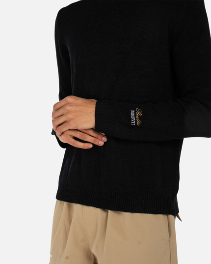 STORM KNIT SWEATER BLACK