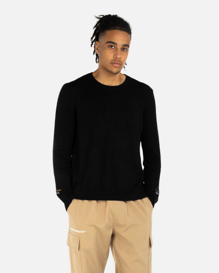 STORM KNIT SWEATER BLACK