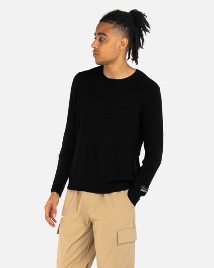 STORM KNIT SWEATER BLACK