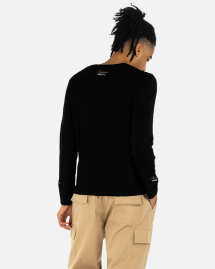 STORM KNIT SWEATER BLACK