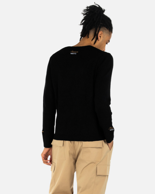 STORM KNIT SWEATER BLACK