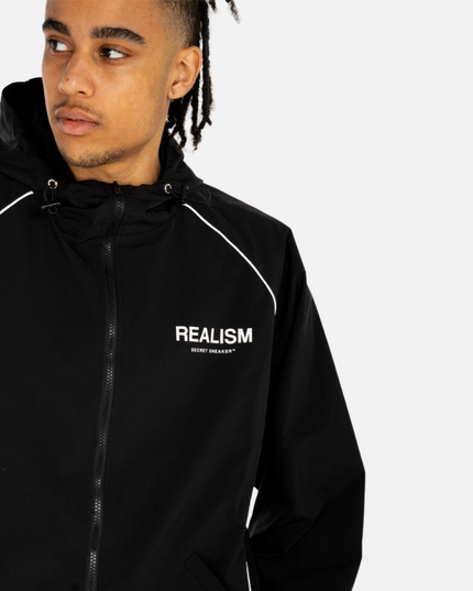 DELORIAN TRACK JACKET BLACK