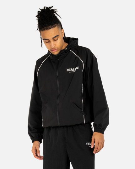 DELORIAN TRACK JACKET BLACK