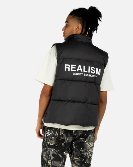 DALLAS PUFFER VEST GRAPHITE