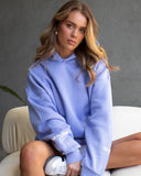 Court Boxy Hoodie Lilac Purple – view 10