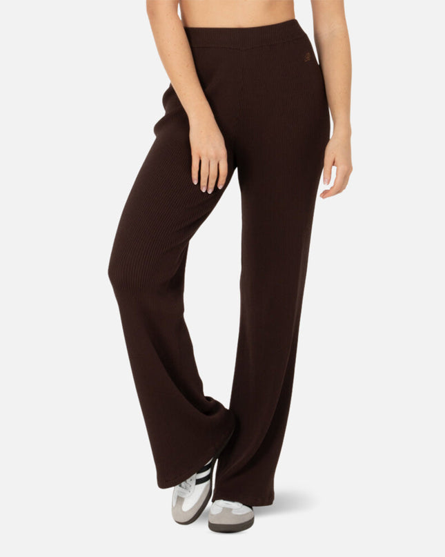 MAISON RIB PANTS MOCHA