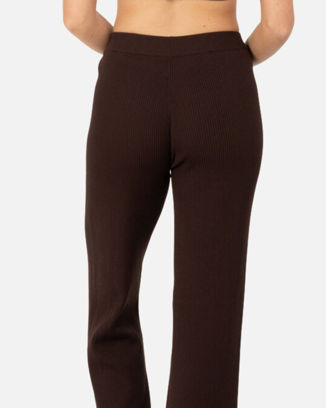 MAISON RIB PANTS MOCHA