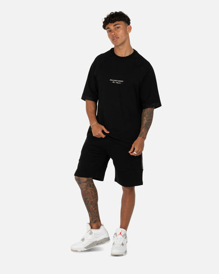 ROYAL LOGO SHORTS BLACK