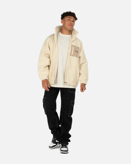 STRIDE SHERPA JACKET NATURAL