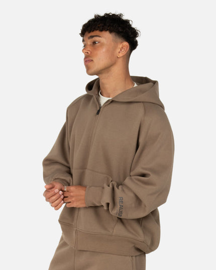 VISION ZIP HOODIE DESERT TAUPE