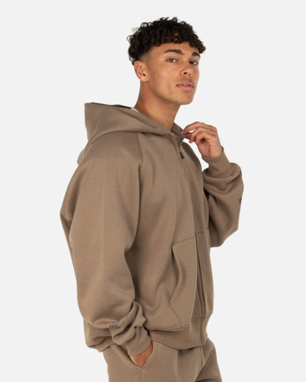 VISION ZIP HOODIE DESERT TAUPE