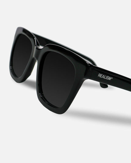 MONACO LOGO SUNGLASSES BLACK