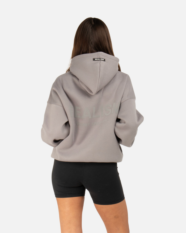 COURT BOXY HOODIE SPACE GREY