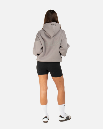 COURT BOXY HOODIE SPACE GREY