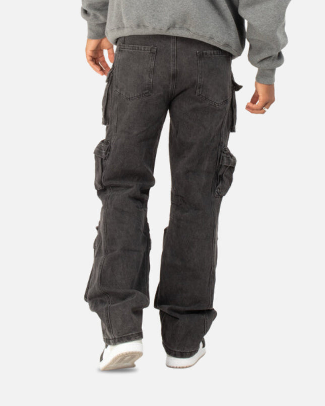 BROOKLYN DENIM CARGO BLACK