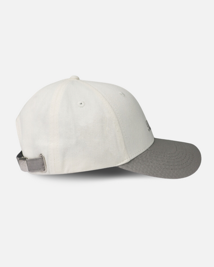 TWO TONE SCRIPT CAP TINTED GREY