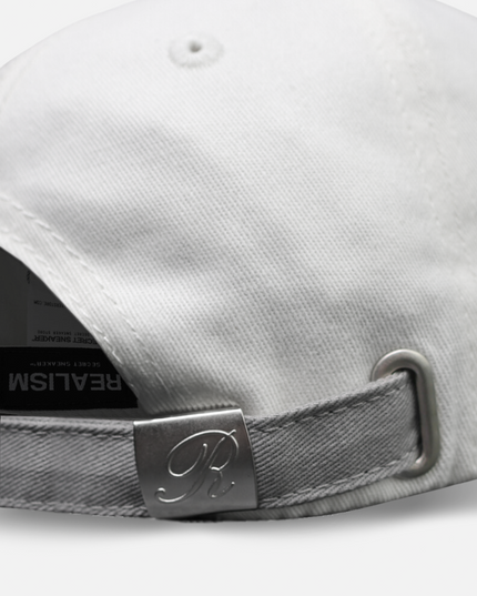 TWO TONE SCRIPT CAP TINTED GREY