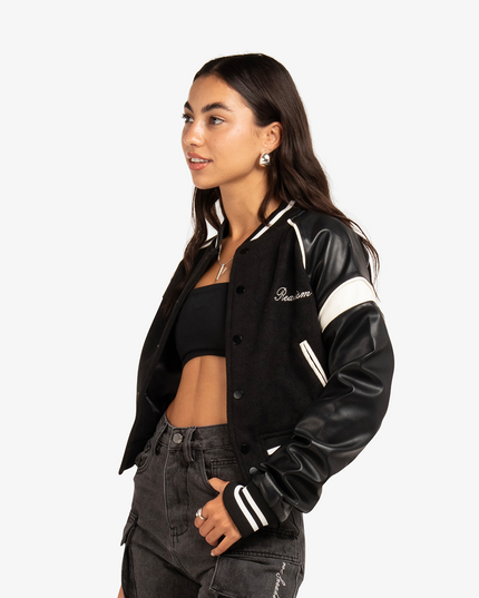 MENTONE WMNS CROP JACKET BLACK