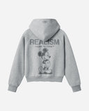 REALISM AND DISNEY MICKEY SKETCH HOODIE GREY MARLE