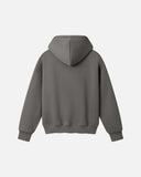CORE BASICS ZIP HOODIE V2 COOL GREY
