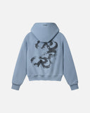 DECAY HOODIE STEEL BLUE
