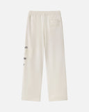 PASTE-UP SWEATPANTS OPEN LEG SHELL