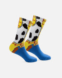 REALISM AND TOY STORY THERE'S A SNAKE IN MY BOOTS SOCKS MULTI