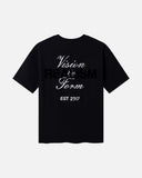 PASTE-UP TEE BLACK