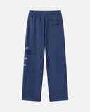 PASTE-UP SWEATPANTS OPEN LEG ASTRAL NAVY