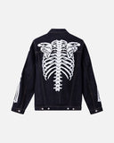 SKELETON DENIM JACKET INDIGO