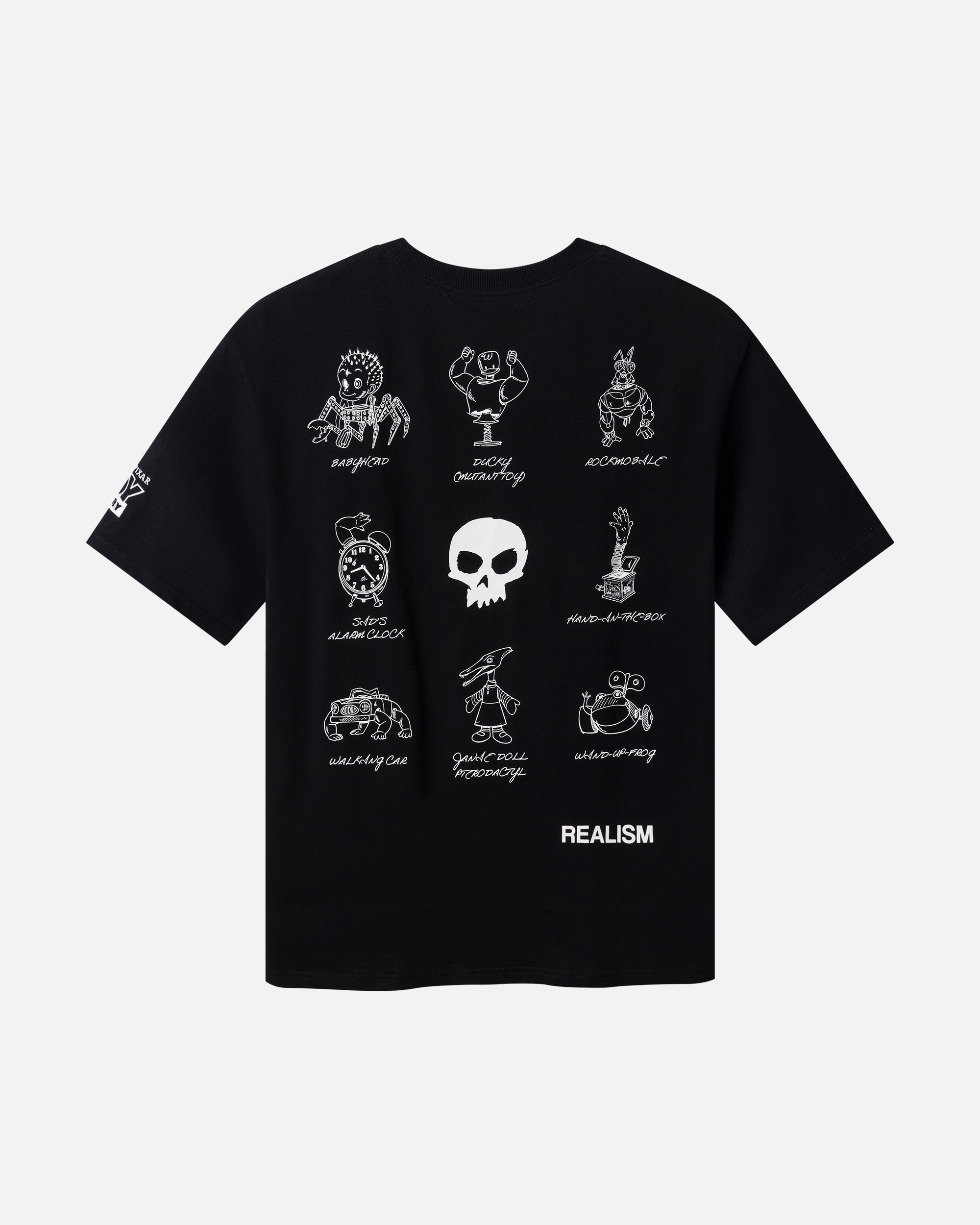 Realism And Toy Story Sid Tee Black | Realism T-Shirt