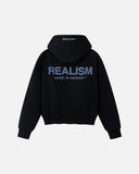 GLIMMER LOGO ZIP HOODIE V2 BLACK ICE