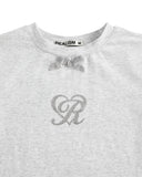 Real Love Baby Tee Snow Marle – view 3