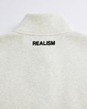 ELITE HALF ZIP SWEATER OATMEAL