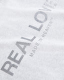 REAL LOVE ZIP HOODIE SNOW MARLE