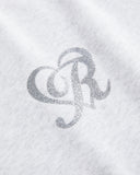 REAL LOVE ZIP HOODIE SNOW MARLE