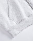 REAL LOVE ZIP HOODIE SNOW MARLE