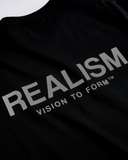 VISION LOGO TEE REFLECTIVE BLACK